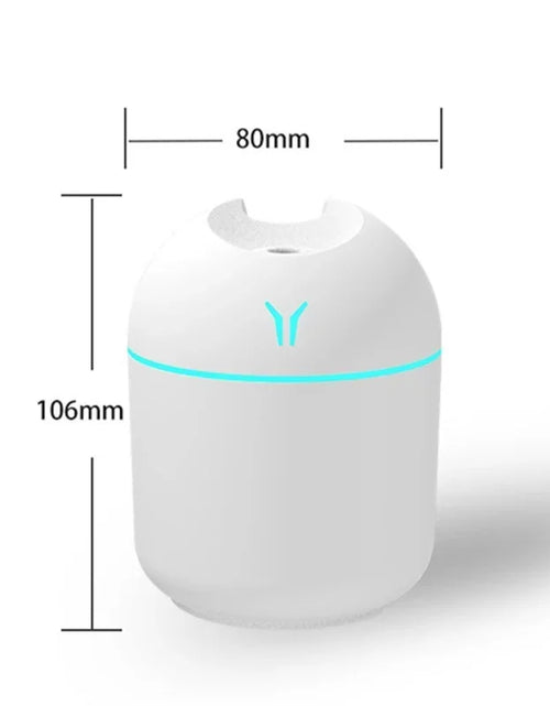 Load image into Gallery viewer, 250ML Humidifier Mini Aromatherapy Humidifiers Diffusers for Home Romantic Light USB Essential Oil Diffuser Car Purifier Air
