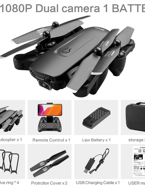 Load image into Gallery viewer, F6 GPS Drone 4K Camera HD FPV Drones with Follow Me Wifi Optical Flow Foldable RC Quadcopter Professional Dron Toys
