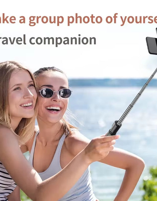 Load image into Gallery viewer, New 3 in 1 Wireless Selfie Tripod with Fill Light Bluetooth Shutter Remote Control Portable Foldable Monopod for Smart Phone
