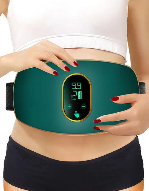 Load image into Gallery viewer, Slimming Belly Belt Massager Fat Spinning Machine Fiber Waist Belt Waist Fitness Weight Loss Shaping USB Rechargeable Massager
