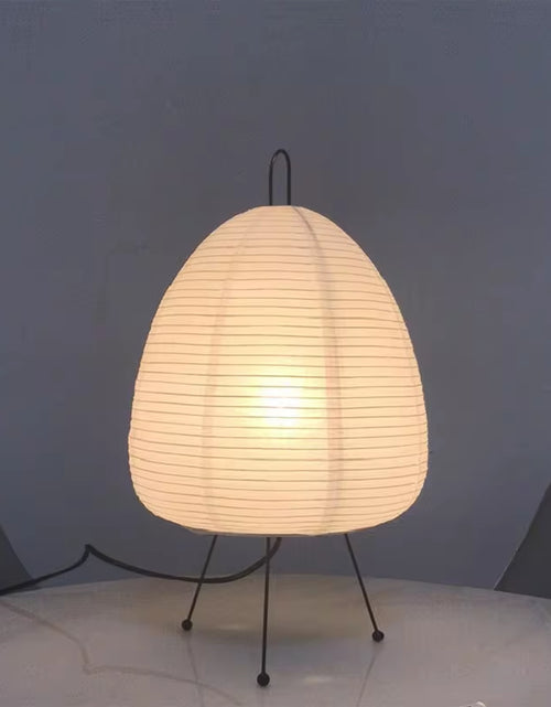 Load image into Gallery viewer, Japanese Rice Paper Lantern Led Table Lamp Living Room Bedroom Bedside Study Hotel Homestay Art Creative Decor Tripod Floor Lamp
