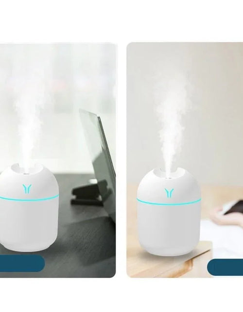 Load image into Gallery viewer, 250ML Humidifier Mini Aromatherapy Humidifiers Diffusers for Home Romantic Light USB Essential Oil Diffuser Car Purifier Air
