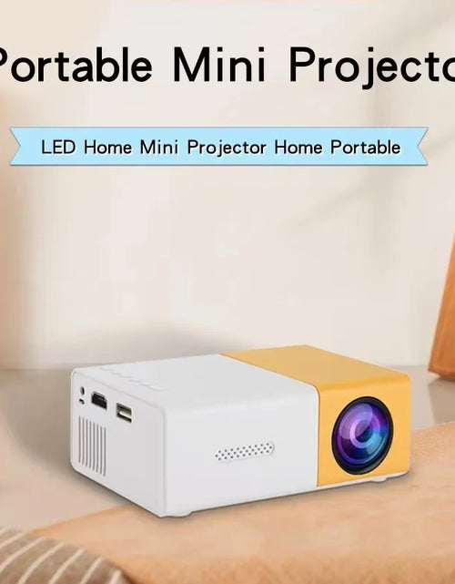 Load image into Gallery viewer, YG300 Micro Portable LED Outdoor Mini HD 1080P Mobile Projector Kids Projector Ultra Clear Projector, Mini Portable Projector
