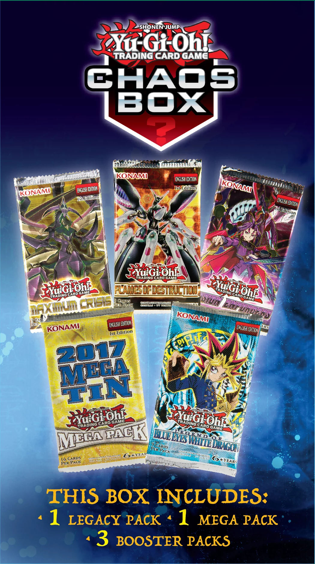 Trading Card Games Summer Chaos Box 3 Booster Packs