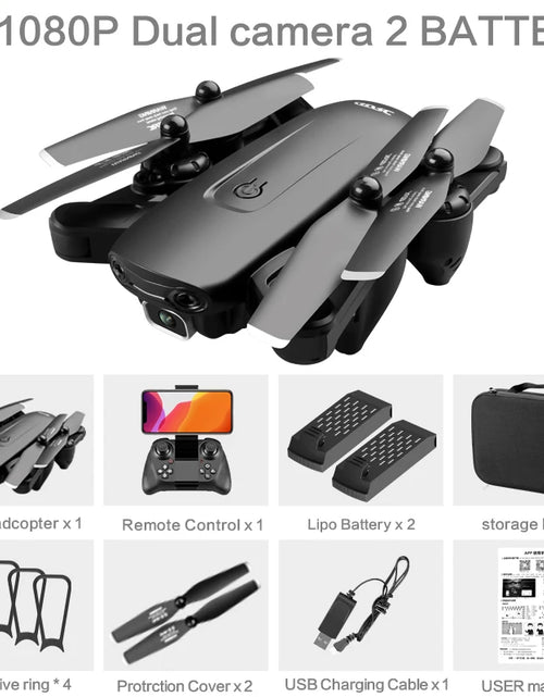 Load image into Gallery viewer, F6 GPS Drone 4K Camera HD FPV Drones with Follow Me Wifi Optical Flow Foldable RC Quadcopter Professional Dron Toys
