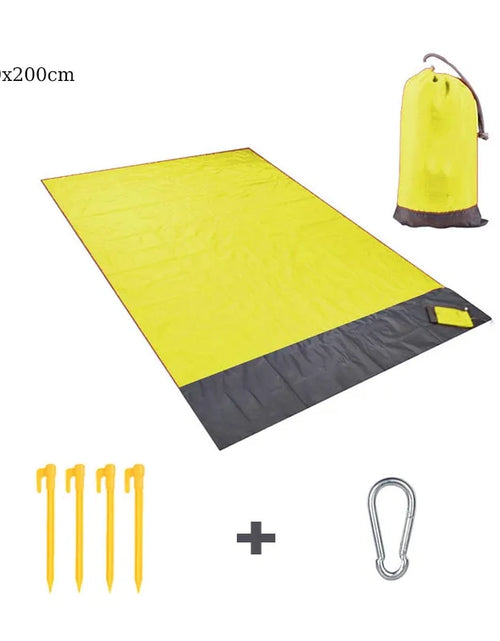 Load image into Gallery viewer, Beach Blanket Sandproof Waterproof Beach Mat Lightweight Picnic Blanket for Travel Hiking Sports
