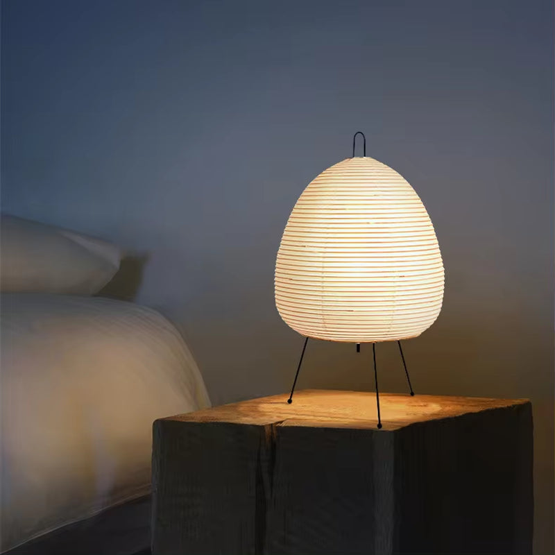 Japanese Rice Paper Lantern Led Table Lamp Living Room Bedroom Bedside Study Hotel Homestay Art Creative Decor Tripod Floor Lamp