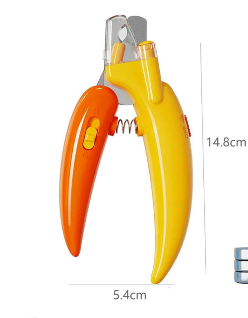 Load image into Gallery viewer, Professional Pet Nail Clippers with Led Light Pet Claw Grooming Scissors for Dogs Cats Small Animals Paw Nail Trimmer Pet Supply
