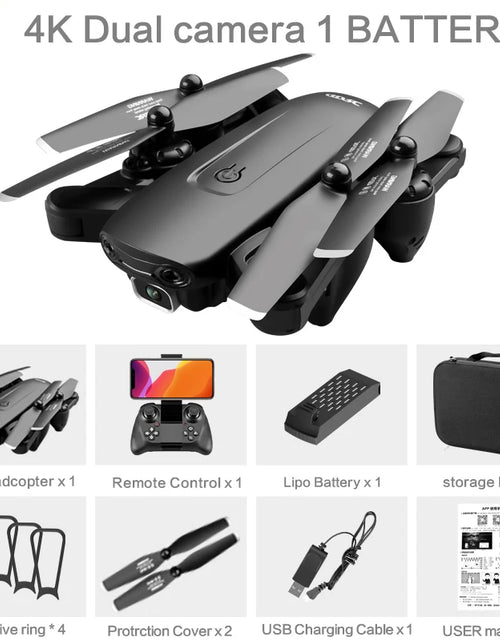 Load image into Gallery viewer, F6 GPS Drone 4K Camera HD FPV Drones with Follow Me Wifi Optical Flow Foldable RC Quadcopter Professional Dron Toys
