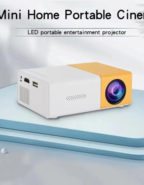 Load image into Gallery viewer, YG300 Micro Portable LED Outdoor Mini HD 1080P Mobile Projector Kids Projector Ultra Clear Projector, Mini Portable Projector
