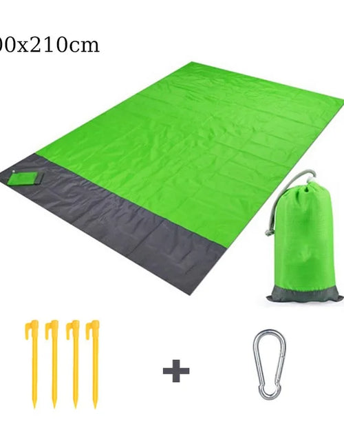 Load image into Gallery viewer, Beach Blanket Sandproof Waterproof Beach Mat Lightweight Picnic Blanket for Travel Hiking Sports
